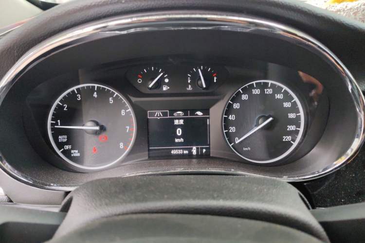 Used Buick Encore 2017 18T Automatic Two-Wheel Drive Urban Leading Model Instrument Cluster