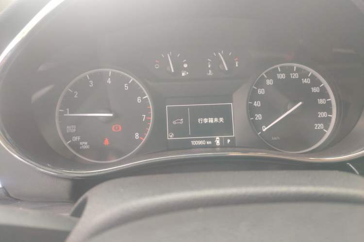 Used Buick Encore 2017 18T Automatic Two-Wheel Drive Urban Leading Model Instrument Cluster