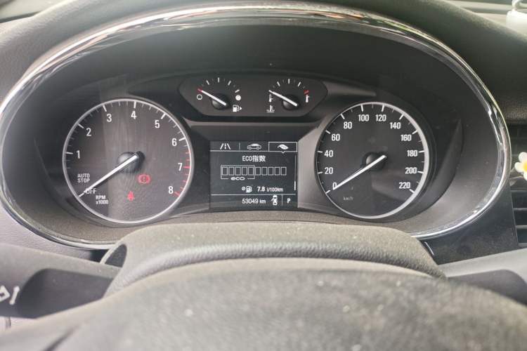 Used Buick Encore 2017 18T Automatic Two-Wheel Drive Urban Leading Model Instrument Cluster