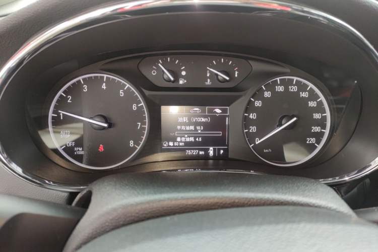 Used Buick Encore 2017 18T Automatic Two-Wheel Drive Urban Leading Model Instrument Cluster