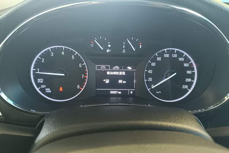 Used Buick Encore 2017 18T Automatic Two-Wheel Drive Urban Elite Model Instrument Cluster