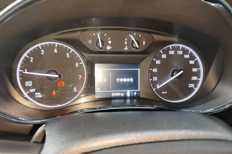 Used Buick Encore 2017 18T Automatic Two-Wheel Drive Urban Leading Model Instrument Cluster