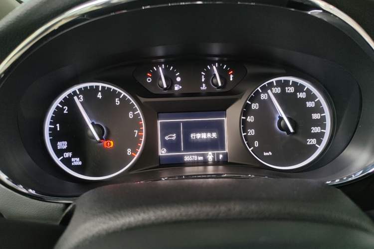 Used Buick Encore 2017 18T Automatic Two-Wheel Drive Urban Leading Model Instrument Cluster