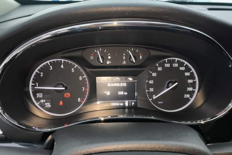 Used Buick Encore 2017 18T Automatic Two-Wheel Drive Urban Leading Model Instrument Cluster