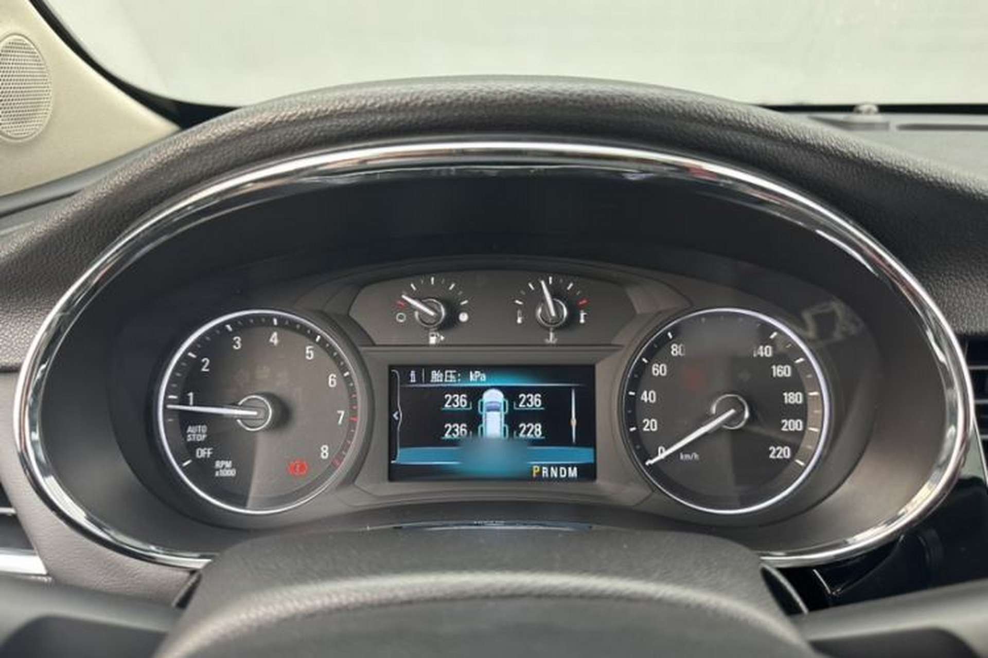 Used Buick Encore 2017 18T Automatic All-Wheel-Drive Flagship Model Instrument Cluster