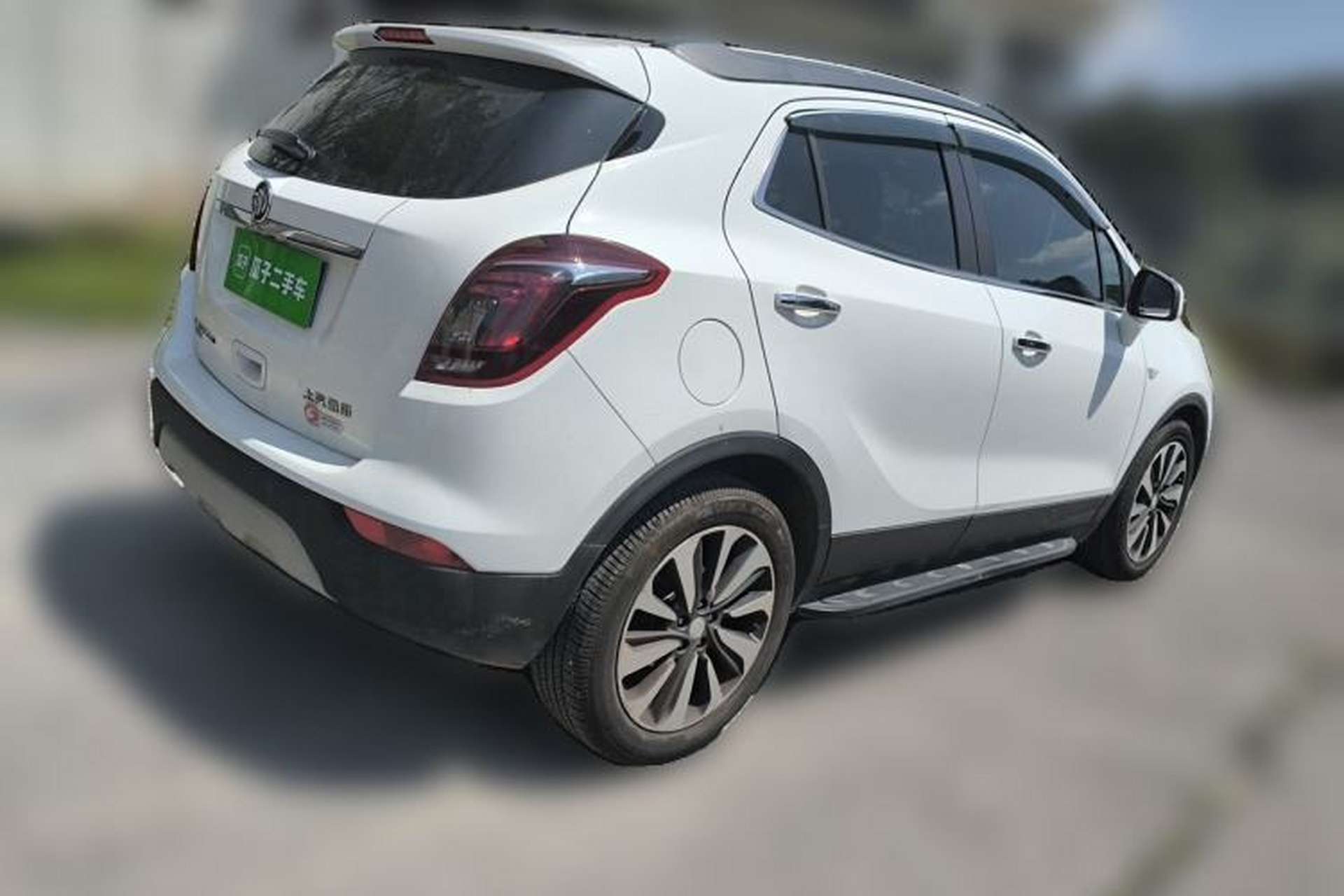 Used Buick Encore 2017 18T Automatic Two-Wheel Drive Urban Elite Model Rear Right 45 Deg