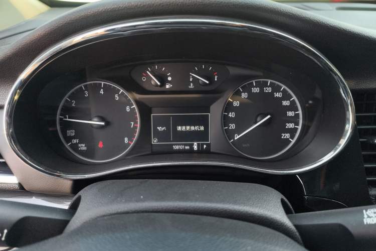 Used Buick Encore 2018 18T Automatic Two-Wheel Drive Urban Leading Model Instrument Cluster