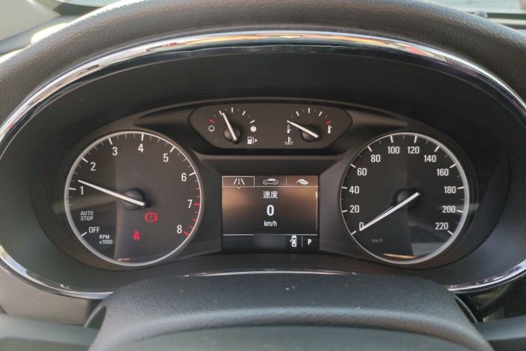 Used Buick Encore 2018 18T Automatic Two-Wheel Drive Urban Elite Model Instrument Cluster