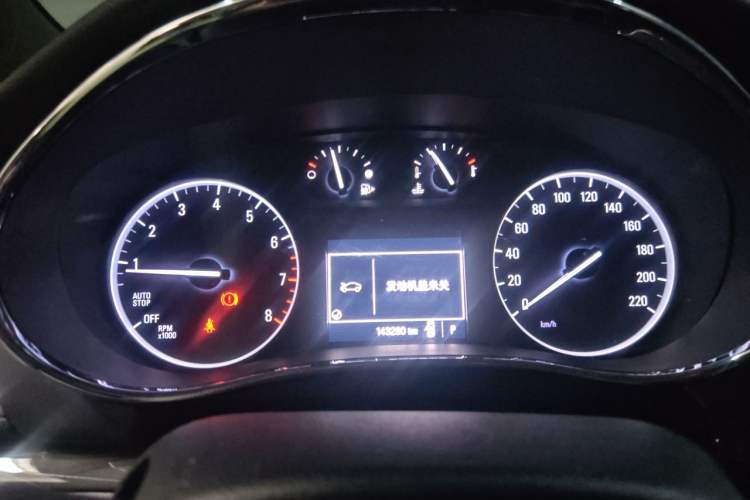Used Buick Encore 2018 18T Automatic Two-Wheel Drive Urban Leading Model Instrument Cluster