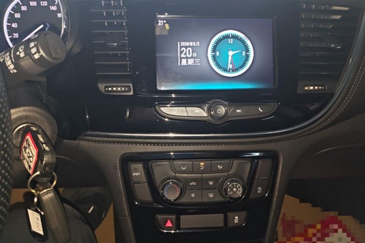 Used Buick Encore 2018 18T Automatic Two-Wheel Drive Urban Leading Model Audio And AC Panel