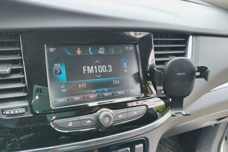 Used Buick Encore 2018 18T Automatic Two-Wheel Drive Urban Leading Model Audio And AC Panel