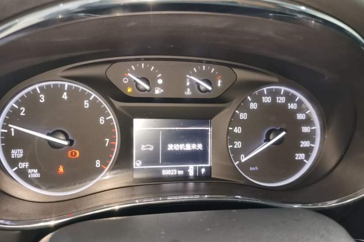 Used Buick Encore 2018 18T Automatic Two-Wheel Drive Urban Fashion Model Instrument Cluster