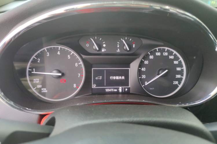 Used Buick Encore 2018 18T Automatic Two-Wheel Drive Urban Leading Model Instrument Cluster