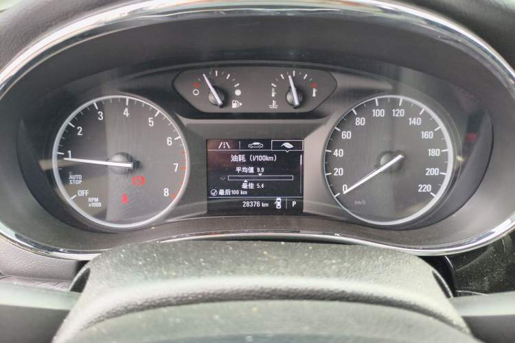 Used Buick Encore 2018 18T Automatic Two-Wheel Drive Urban Leading Model Instrument Cluster