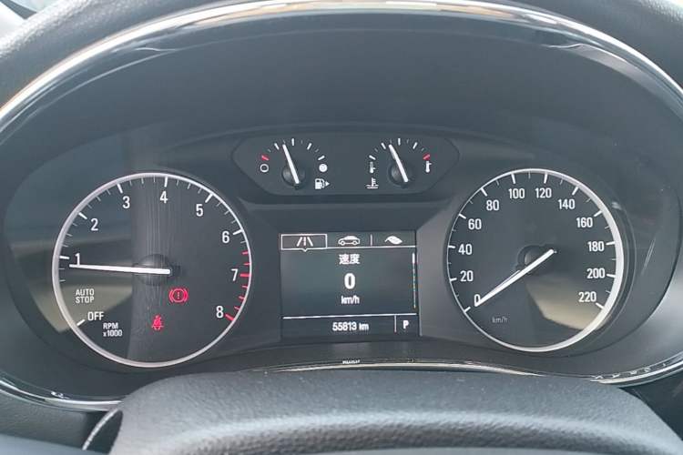 Used Buick Encore 2018 18T Automatic Two-Wheel Drive Urban Leading Model Instrument Cluster
