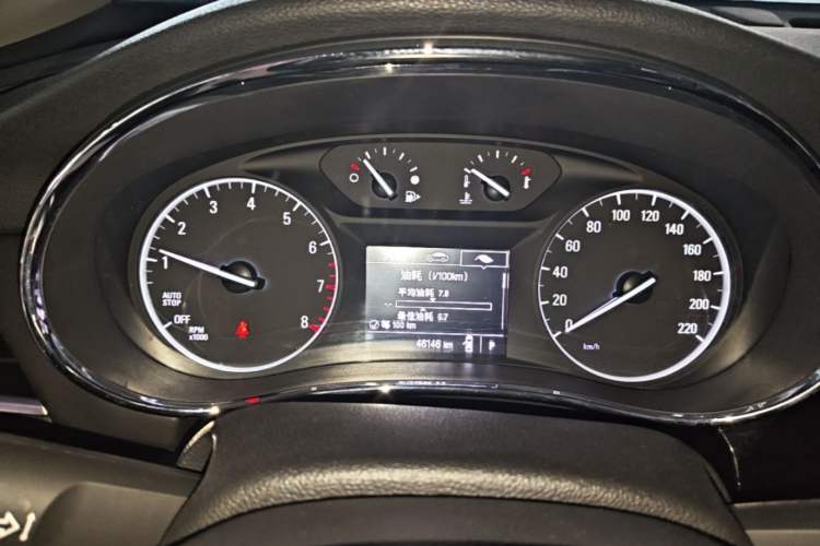 Used Buick Encore 2018 18T Automatic Two-Wheel Drive Urban Leading Model Instrument Cluster