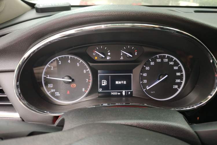 Used Buick Encore 2018 18T Automatic Two-Wheel Drive Urban Leading Model Instrument Cluster
