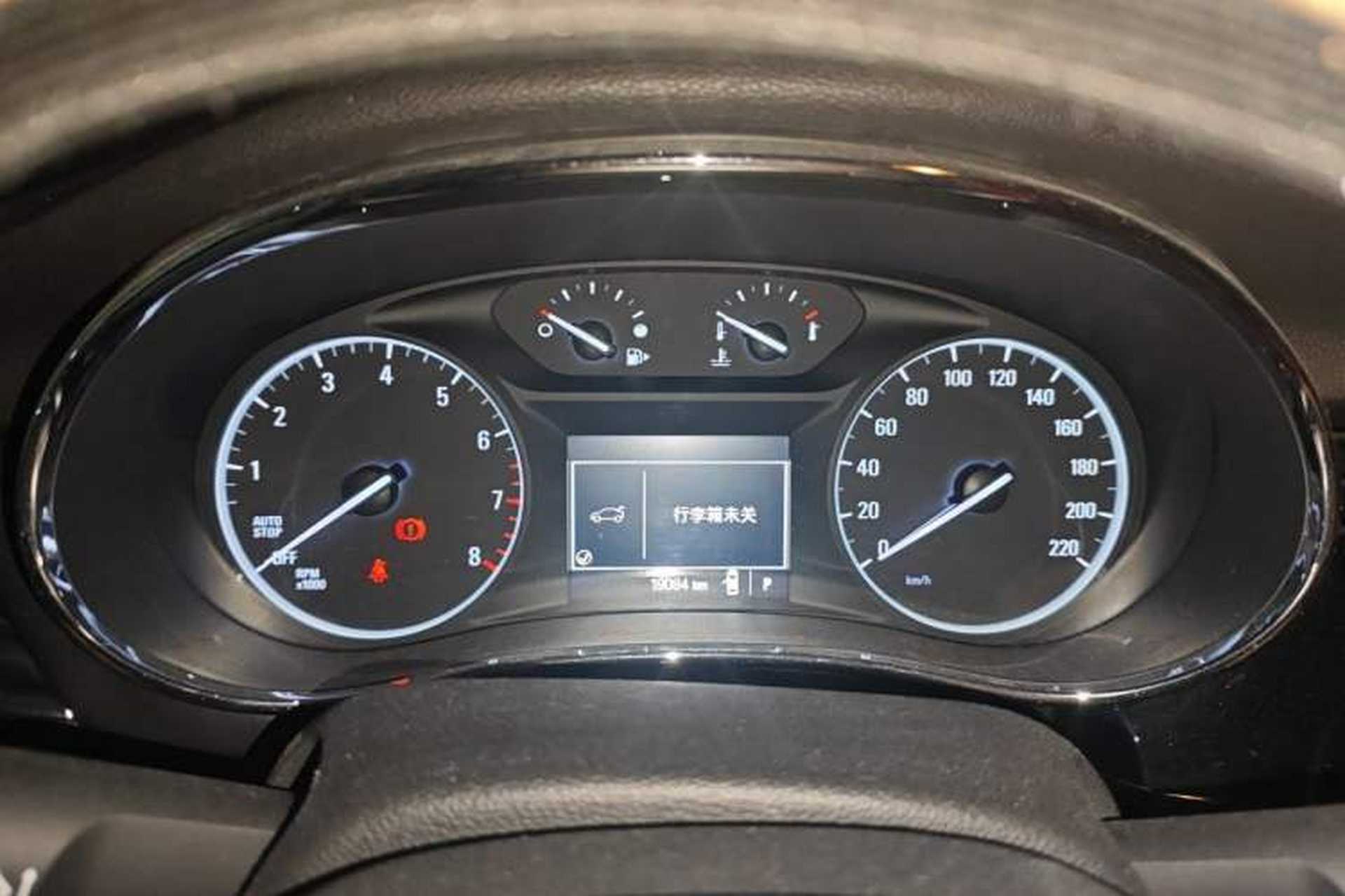 Used Buick Encore 2018 18T Automatic Two-Wheel Drive Urban Leading Model Instrument Cluster
