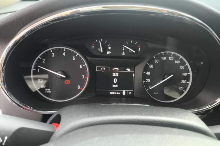 Used Buick Encore 2018 18T Automatic Two-Wheel Drive Urban Leading Model Instrument Cluster