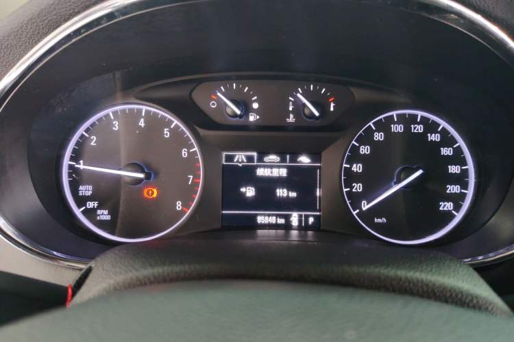 Used Buick Encore 2018 18T Automatic Two-Wheel Drive Urban Leading Model Instrument Cluster