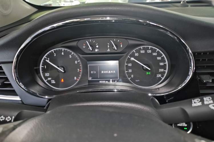 Used Buick Encore 2018 18T Automatic Two-Wheel Drive Urban Elite Model Instrument Cluster