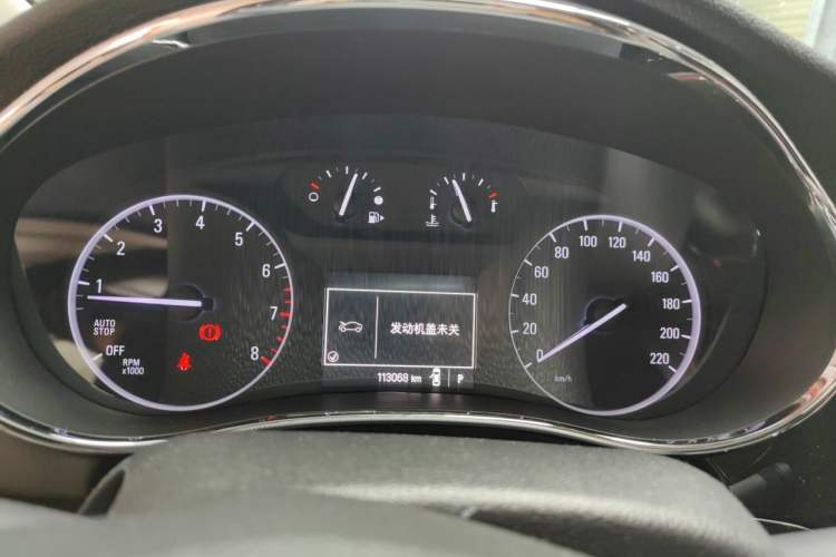 Used Buick Encore 2018 18T Automatic Two-Wheel Drive Urban Leading Model Instrument Cluster
