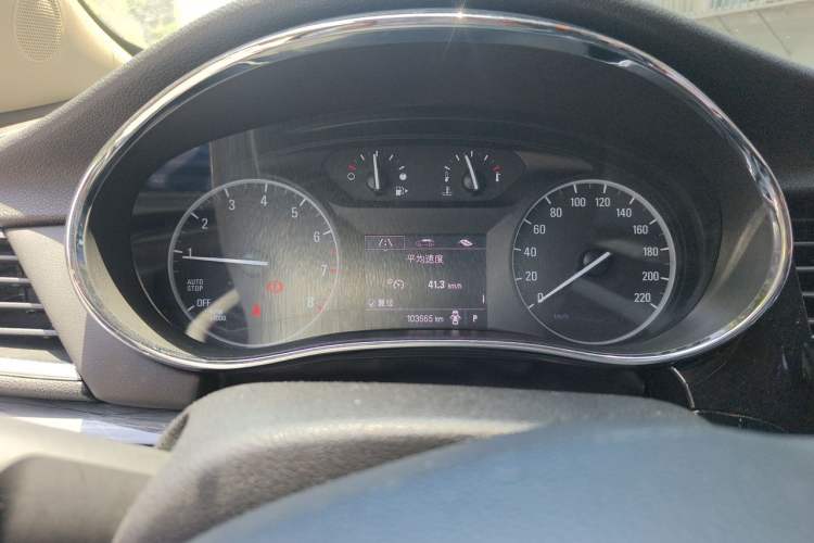 Used Buick Encore 2018 18T Automatic Two-Wheel Drive Urban Leading Model Instrument Cluster