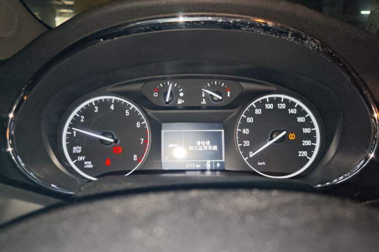 Used Buick Encore 2018 18T Automatic Two-Wheel Drive Urban Leading Model Instrument Cluster