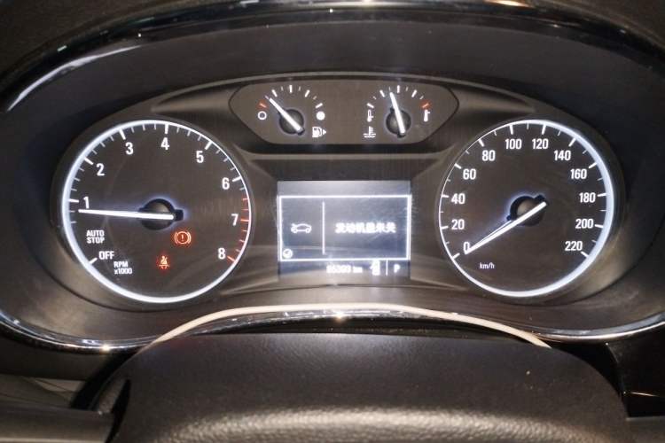 Used Buick Encore 2018 18T Automatic Two-Wheel Drive Urban Leading Model Instrument Cluster