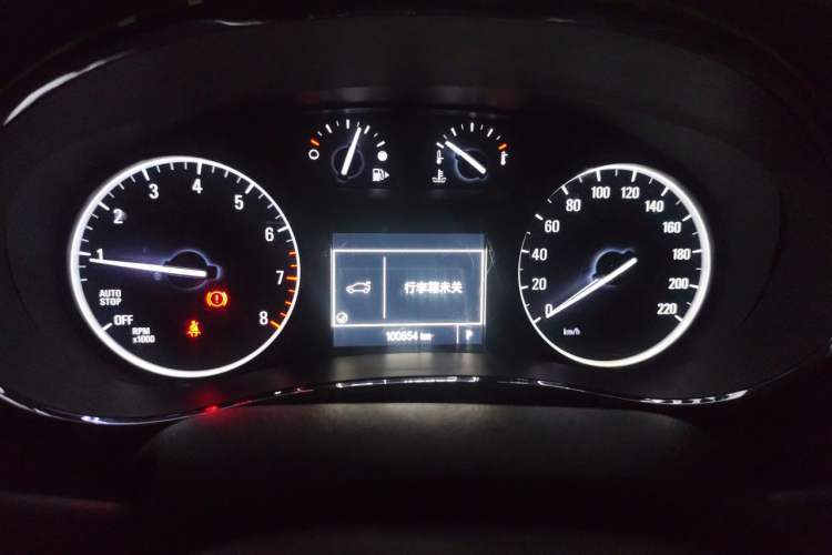Used Buick Encore 2018 18T Automatic Two-Wheel Drive Urban Leading Model Instrument Cluster