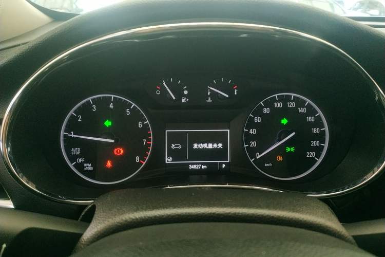 Used Buick Encore 2018 18T Automatic Two-Wheel Drive Urban Leading Model Instrument Cluster