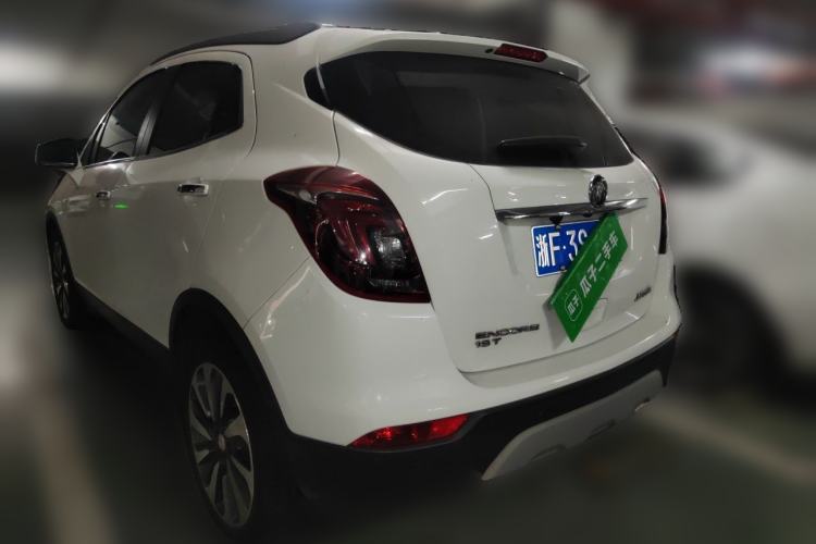 Used Buick Encore 2018 18T Automatic Two-Wheel Drive Urban Elite Model Rear Left 45 Deg