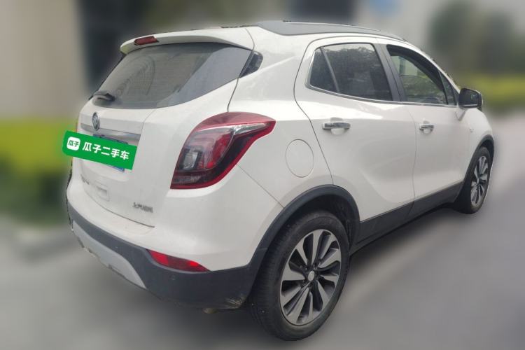 Used Buick Encore 2018 18T Automatic Two-Wheel Drive Urban Elite Model Rear Right 45 Deg