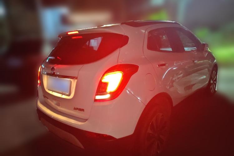 Used Buick Encore 2018 18T Automatic Two-Wheel Drive Urban Elite Model Rear Right 45 Deg