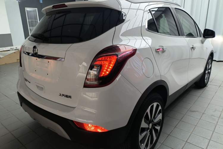 Used Buick Encore 2018 18T Automatic Two-Wheel Drive Urban Elite Model Rear Right 45 Deg