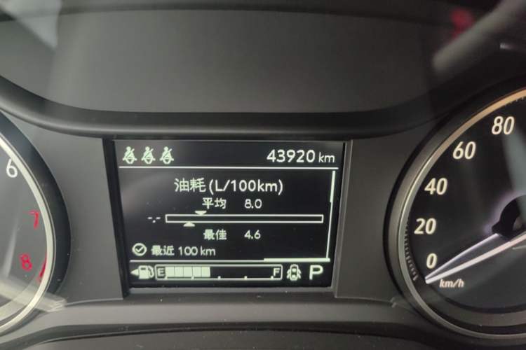 Used Buick Encore 2020 20T CVT Elite Edition Odometer Close Up