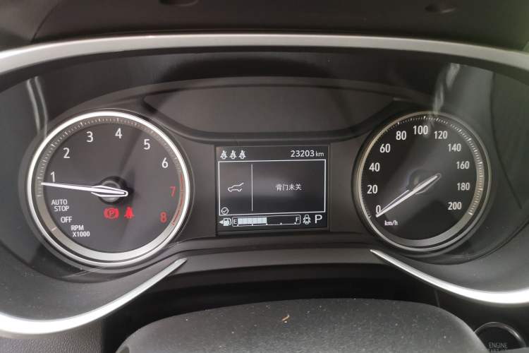Used Buick Encore 2021 332T CVT Elite Edition Odometer Close Up