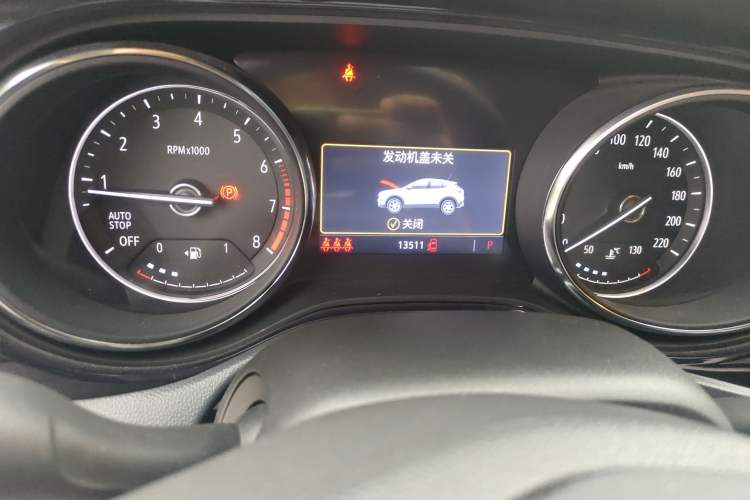 Used Buick Encore GX 2022 332T CVT Two-Wheel Drive Luxury Version Odometer Close Up