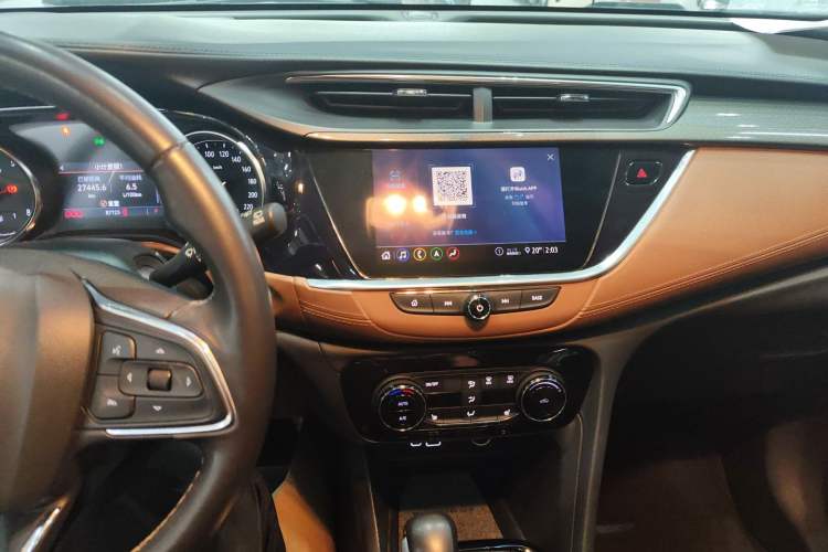 Used Buick Encore GX 2020 20T CVT Two-Wheel Drive Flagship Version Audio And AC Panel