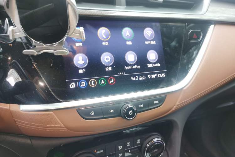 Used Buick Encore GX 2020 20T CVT Two-Wheel Drive Flagship Version Audio And AC Panel