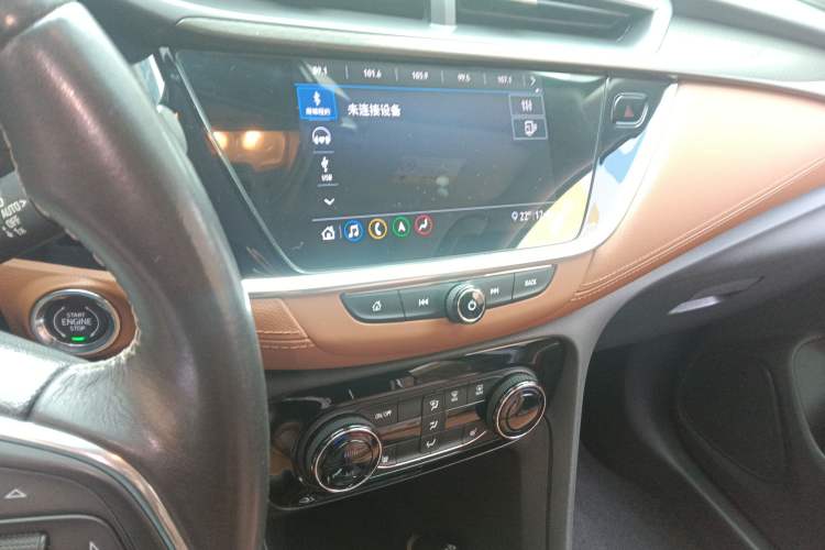 Used Buick Encore GX 2020 20T CVT Two-Wheel Drive Flagship Version Audio And AC Panel