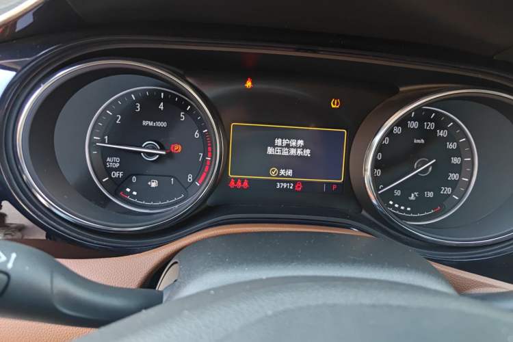 Used Buick Encore GX 2020 20T CVT Two-Wheel Drive Luxury Version Instrument Cluster