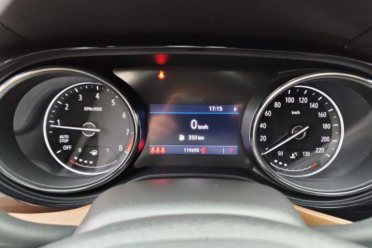 Used Buick Encore GX 2020 20T CVT Two-Wheel Drive Luxury Version Instrument Cluster