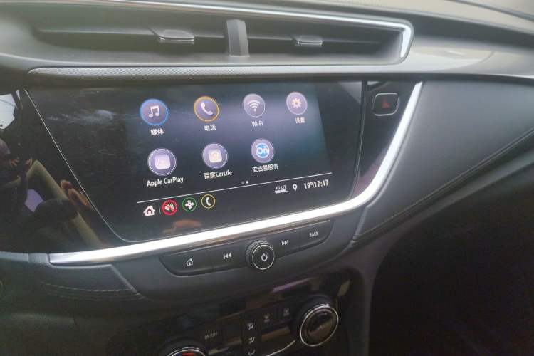Used Buick Encore GX 2020 20T CVT Two-Wheel Drive Luxury Version Audio And AC Panel