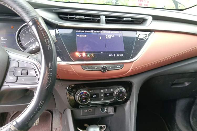 Used Buick Encore GX 2020 20T CVT Two-Wheel Drive Luxury Version Audio And AC Panel
