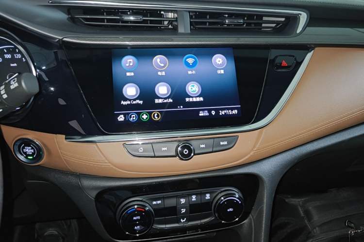 Used Buick Encore GX 2020 20T CVT Two-Wheel Drive Luxury Version Audio And AC Panel