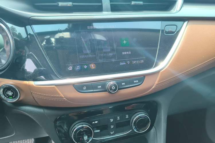Used Buick Encore GX 2020 20T CVT Two-Wheel Drive Luxury Version Audio And AC Panel