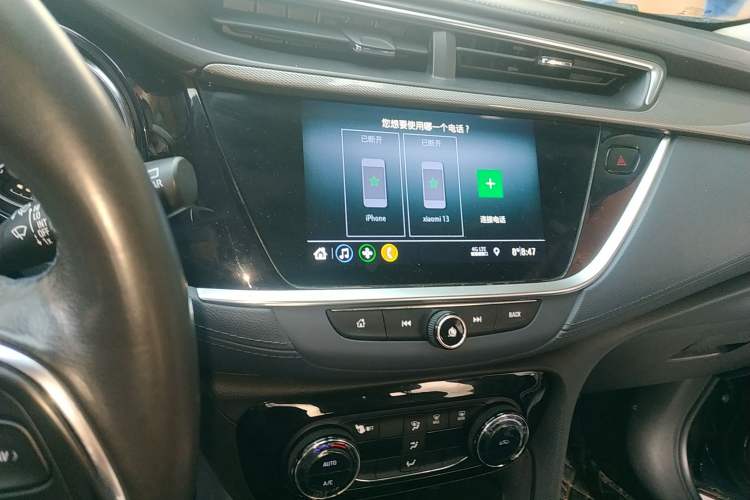 Used Buick Encore GX 2020 20T CVT Two-Wheel Drive Luxury Version Audio And AC Panel
