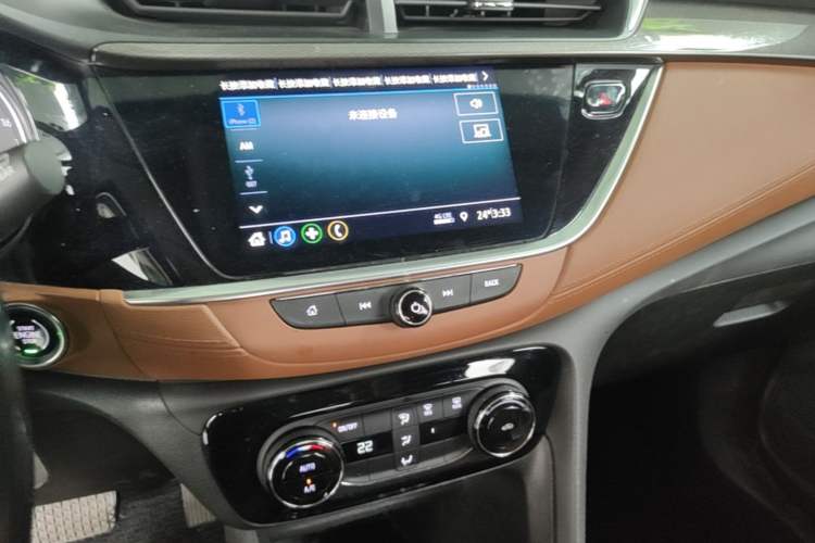 Used Buick Encore GX 2020 20T CVT Two-Wheel Drive Luxury Version Audio And AC Panel