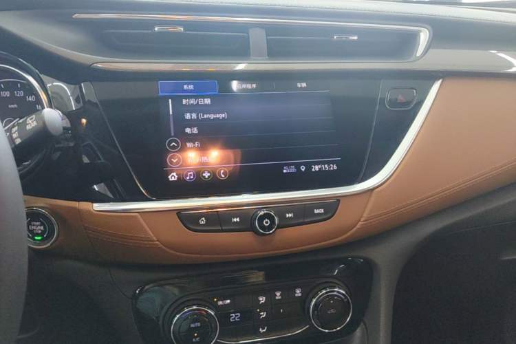 Used Buick Encore GX 2020 20T CVT Two-Wheel Drive Luxury Version Audio And AC Panel